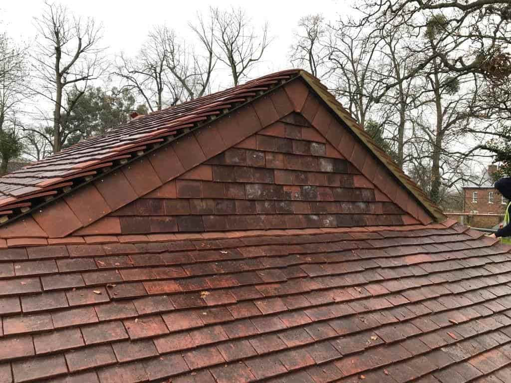 This is a photo of a pitched roof installation. This work was carried out by Stamford Roofing